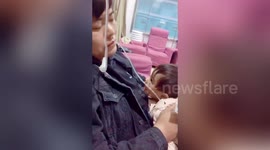Video of dad placing IV drip in his mouth to warm it for his sick baby daughter goes viral in China
