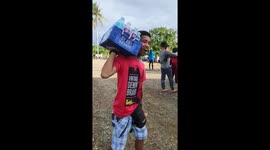Water Seller With Unusual USP In The Philippines