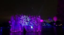 Kew Gardens Christmas Light Display December 2019