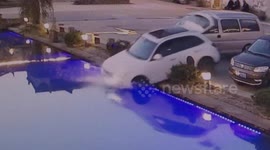 Dog accidentally drives its owner's car into a pond in China
