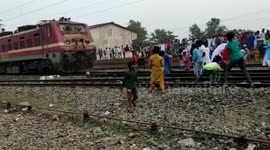 Crowd throw stones at train and vandalise station as Citizenship Act provokes protests across India