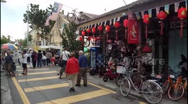 Armenian Street in Georgetown Penang Malaysia