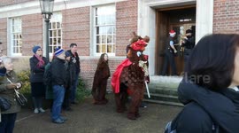 One of the Dances In Strictly Neigh Dancing Contestant part of the London Pantomime Horse Race