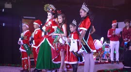 Christmas event for children in Thailand