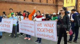 Protesters join nationwide rallies against Thai military governments attempt to quash rival party