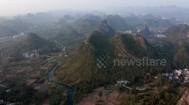 Travel vlogger showcases some of China's stunning rural areas
