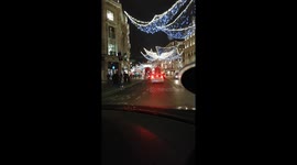 London Regent Street Christmas decorations of 2019.