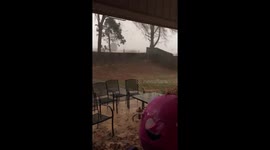 Tornado rips through Guntown, Mississippi