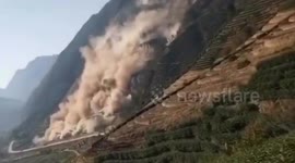 Three workers are missing after massive landslides hit coal mine in eastern China