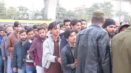 Hundreds of fans queue for tickets as test match cricket returns to Pakistan for first time in 10 years
