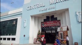 Famous Central Market in Kuala Lumpur Malaysia