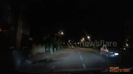 Almost hit by another car