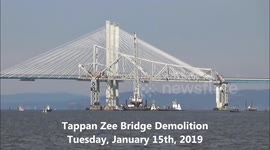 Tappan Zee Bridge Demolition (January 2019)