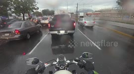 driving in the rain