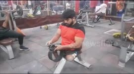 Inspirational disabled powerlifter becomes national weightlifting champion in northern India