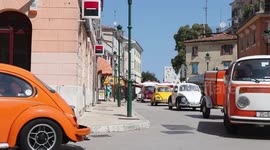 beetles car and campervan croatia convention in the city of rovinj