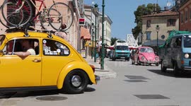 beetles car and campervan croatia convention in the city of rovinj