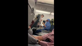 Woman detained by passengers on Turkish flight after threatening to 'blow up plane'