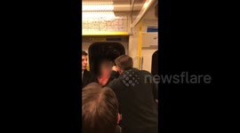 Commuter's 3-minute F-word rant at woman on London Underground