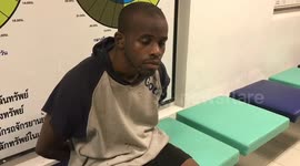 American fugitive caught after hiding 3 nights in long grass in Thailand