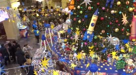 This shopping centre in Moscow goes all out for Christmas