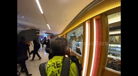 Hong Kong protesters vandalise restaurant in Yuen Long