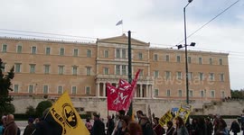 Anti-racism protest takes place in Athens