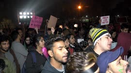 Delhi students brave cold in latest protest against Citizenship Amendment Bill