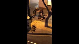 Brutal fight between couple and two girls in San Diego