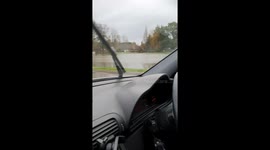 Flooding Storm Babet in UK