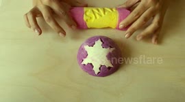 Cutting LUSH products