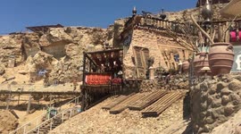 Old Diving Beach Among Montains In Sharm El Sheikh