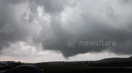 Multiple-Vortex Funnels in small Arkansas town.