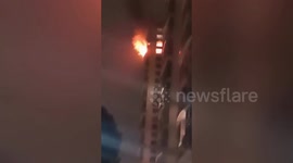 Apartment fire kills family of six in southern China