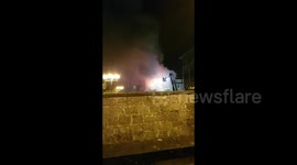 Roof destroyed after massive fire rips through Aberdeen restaurant