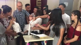 Cute two babies