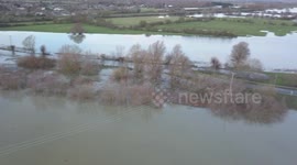 Christmas travel plans disrupted due to flooding closing road