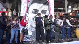 Protesters in Bogota hold tribute for teenager who was killed by police in recent protests