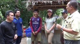 Rare Albino barking deer named 'Snow' born at zoo in Thailand
