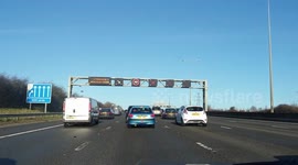 Accident on M1 on Christmas Day