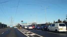 M1 forced to close following 'serious crash' near Osset, UK