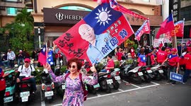 Taiwan's China-friendly political party KMT holds a rally in Kaohsiung city Dec. 21, 2019