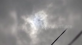 natural phenomenon, ring solar eclipse in Indonesia