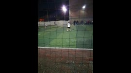 Street Random Talents Play Football