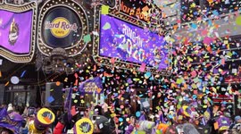 New Year's Eve organizers test airworthiness with annual confetti test run in Times Squares