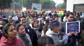 Protests over citizenship law continue in the Indian capital