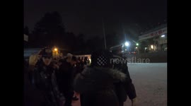 Japanese celebrate New Year 2020 by lining up to visit shrine