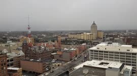 Timelapse Snow Squall in Rochester, NY (Western New York #SnowSquall in 1 minute)