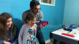 YouTuber fails to remove child's tooth with Nerf gun