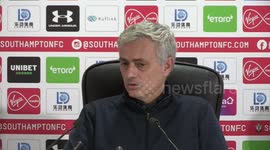 Jose Mourinho calls referee an 'idiot' after being booked for spying on Southampton's tactics